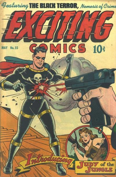 Cover for Exciting Comics (Pines, 1940 series) #55