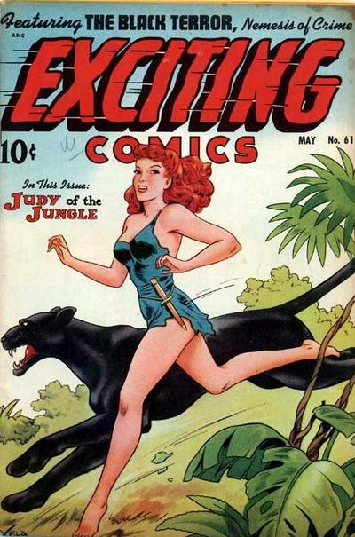 Cover for Exciting Comics (Pines, 1940 series) #61