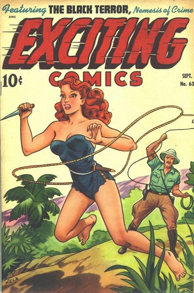 Cover for Exciting Comics (Pines, 1940 series) #63