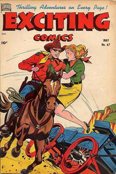 Cover for Exciting Comics (Pines, 1940 series) #67
