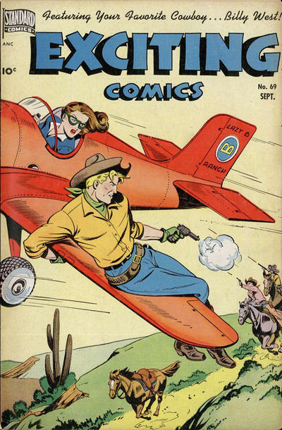 Cover for Exciting Comics (Pines, 1940 series) #69