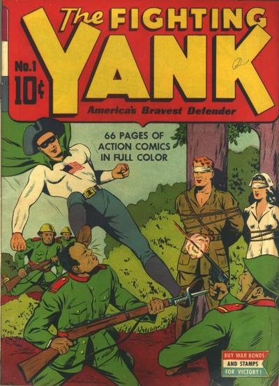 Cover for The Fighting Yank (Pines, 1942 series) #1