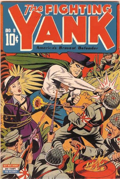 Cover for The Fighting Yank (Pines, 1942 series) #8