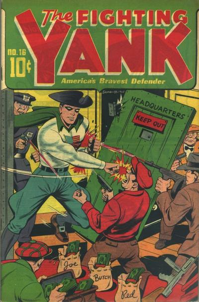 Cover for The Fighting Yank (Pines, 1942 series) #16