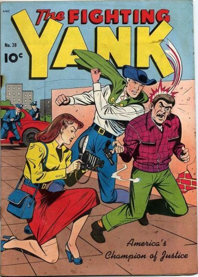 Cover for The Fighting Yank (Pines, 1942 series) #28