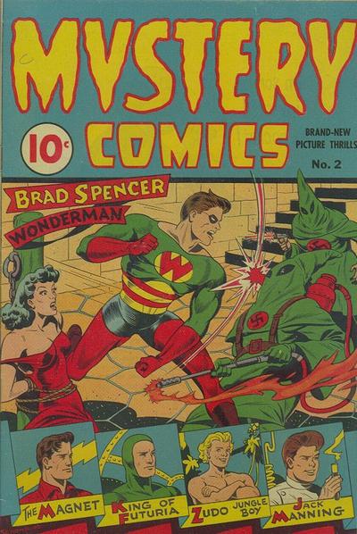 Cover for Mystery Comics (Pines, 1944 series) #2