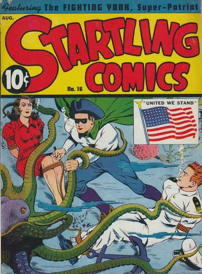 Cover for Startling Comics (Pines, 1940 series) #v6#1 (16)