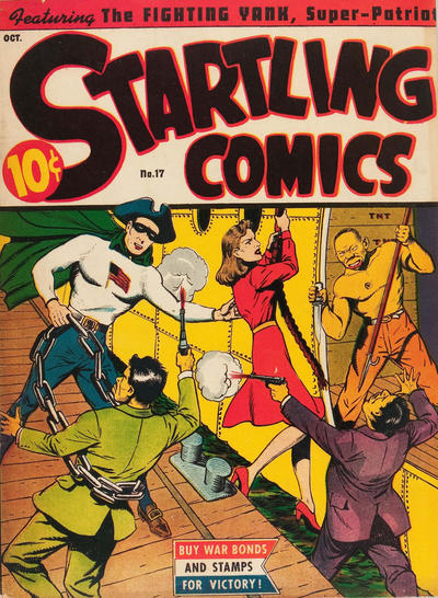 Cover for Startling Comics (Pines, 1940 series) #v6#2 (17)