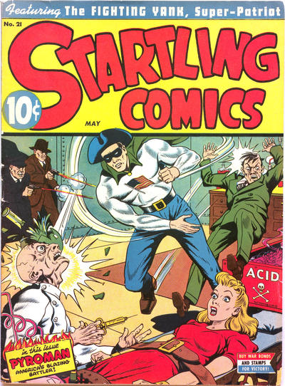 Cover for Startling Comics (Pines, 1940 series) #v7#3 (21)