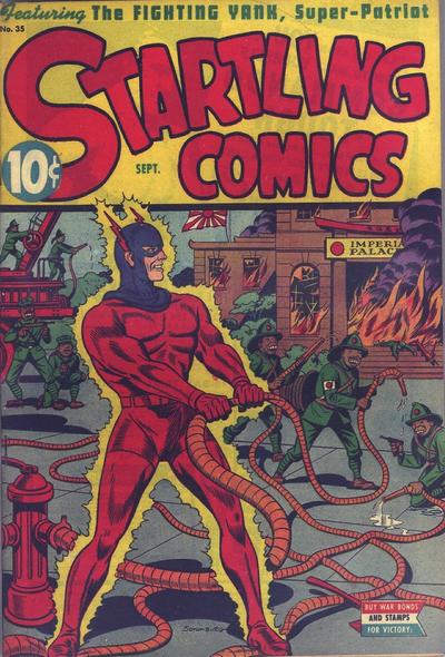Cover for Startling Comics (Pines, 1940 series) #35