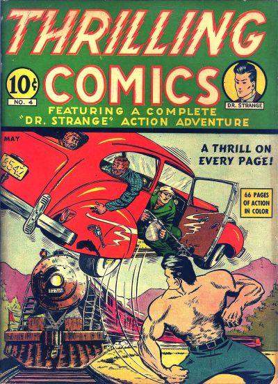 Cover for Thrilling Comics (Pines, 1940 series) #v2#1 (4)