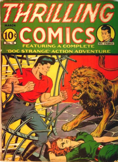 Cover for Thrilling Comics (Pines, 1940 series) #v5#2 (14)