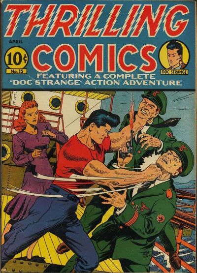 Cover for Thrilling Comics (Pines, 1940 series) #v5#3 (15)