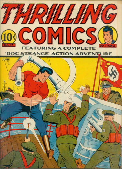 Cover for Thrilling Comics (Pines, 1940 series) #v6#3 (17)
