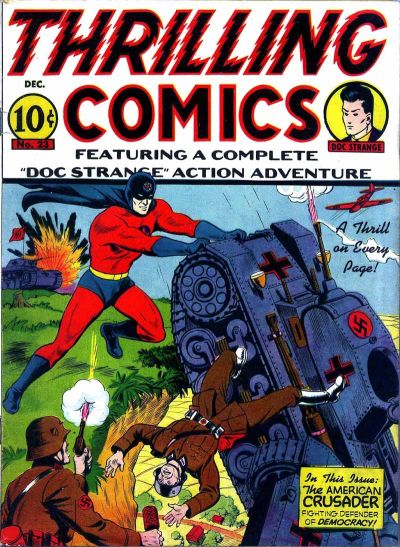 Cover for Thrilling Comics (Pines, 1940 series) #v8#2 (23)