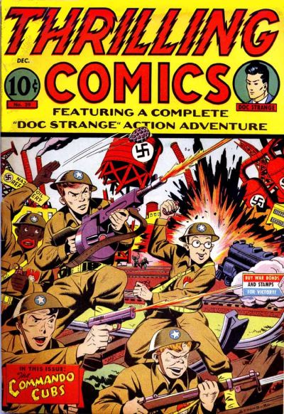 Cover for Thrilling Comics (Pines, 1940 series) #39