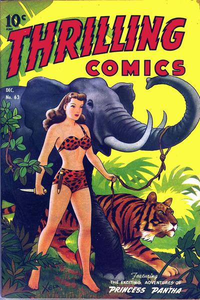 Cover for Thrilling Comics (Pines, 1940 series) #63