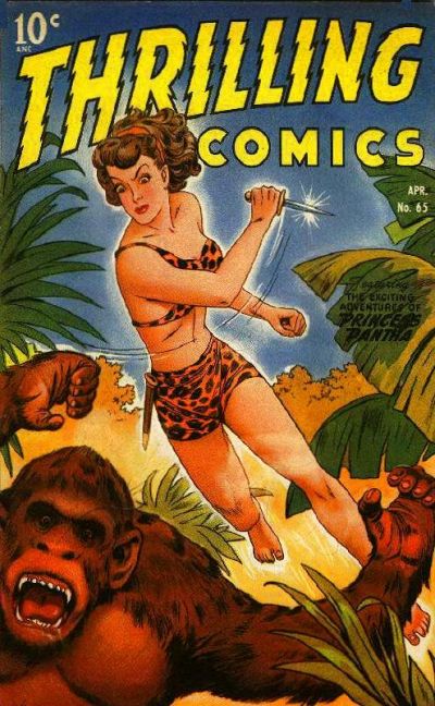 Cover for Thrilling Comics (Pines, 1940 series) #65