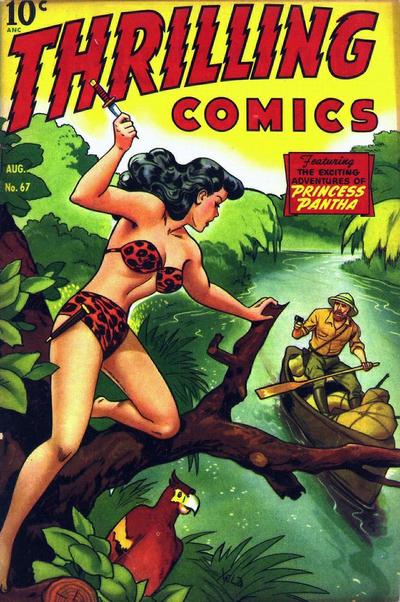 Cover for Thrilling Comics (Pines, 1940 series) #67