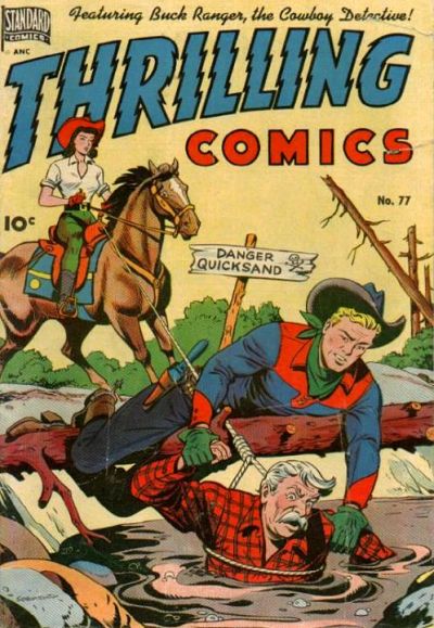 Cover for Thrilling Comics (Pines, 1940 series) #77