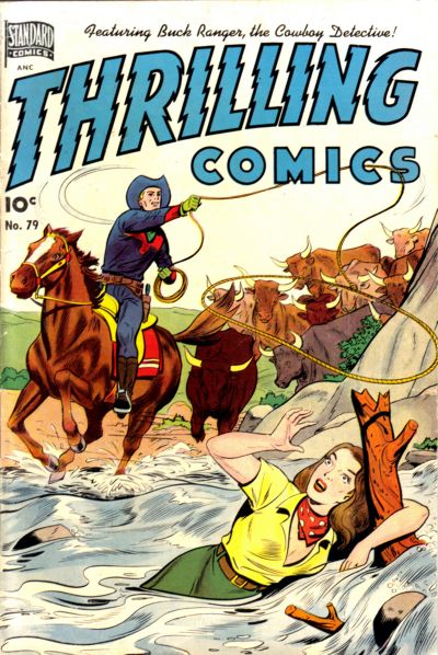 Cover for Thrilling Comics (Pines, 1940 series) #79