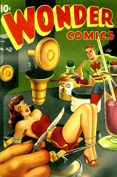 Cover for Wonder Comics (Pines, 1944 series) #15