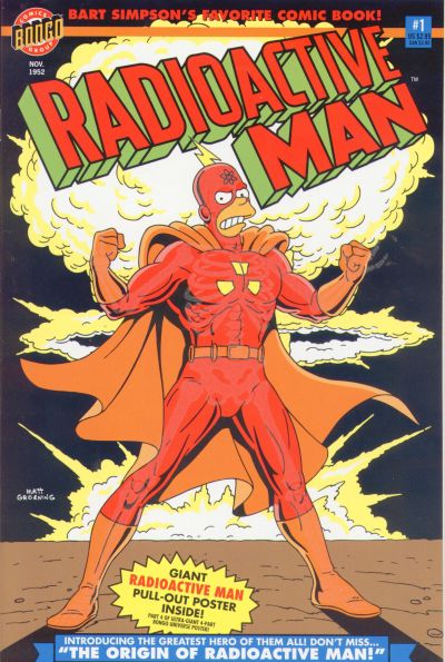 Cover for Radioactive Man (Bongo, 1993 series) #1