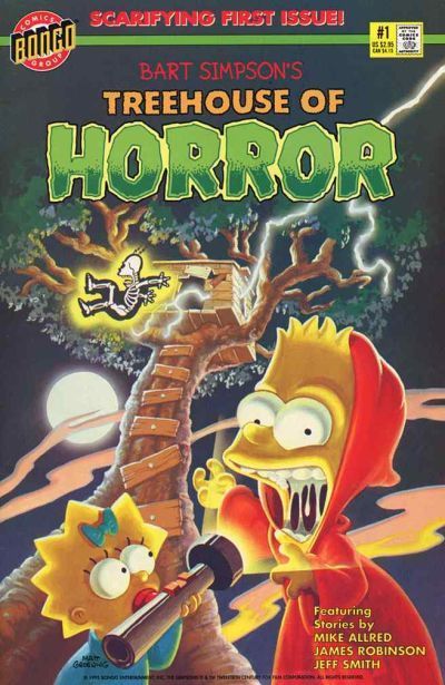 Cover for Treehouse of Horror (Bongo, 1995 series) #1