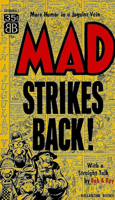 Cover for Mad Strikes Back (Ballantine Books, 1955 series) #[nn] (106)