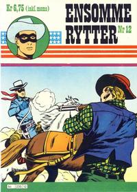 Cover Thumbnail for Ensomme Rytter (Hjemmet / Egmont, 1977 series) #12