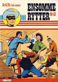 Cover Thumbnail for Ensomme Rytter (Hjemmet / Egmont, 1977 series) #13