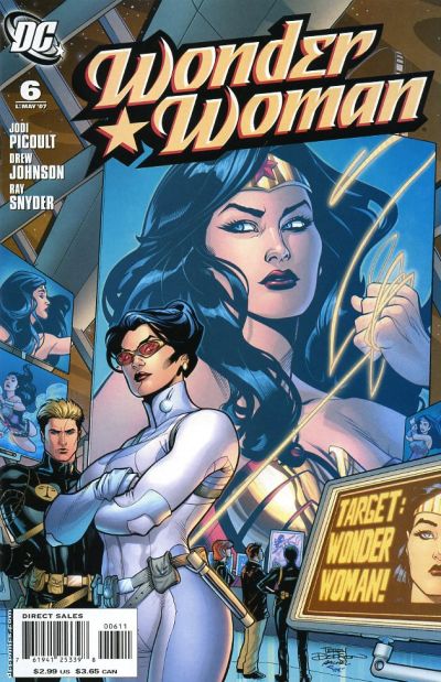 Cover for Wonder Woman (DC, 2006 series) #6 [Direct Sales]