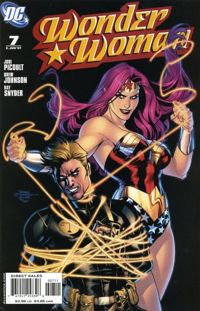 Cover for Wonder Woman (DC, 2006 series) #7 [Direct Sales]