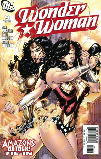 Cover for Wonder Woman (DC, 2006 series) #9 [Direct Sales]