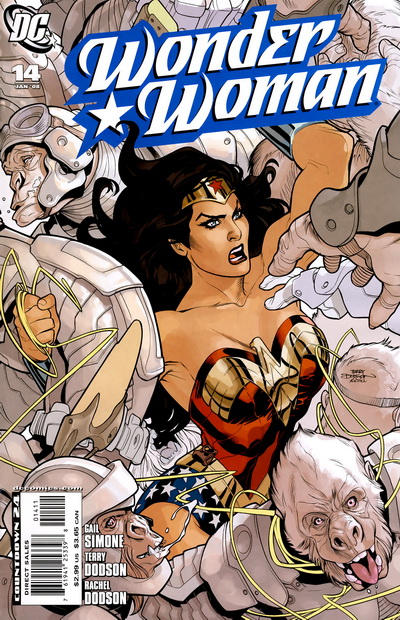Cover for Wonder Woman (DC, 2006 series) #14 [Direct Sales]