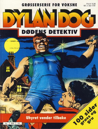 Cover for Dylan Dog (Hjemmet / Egmont, 1991 series) #3