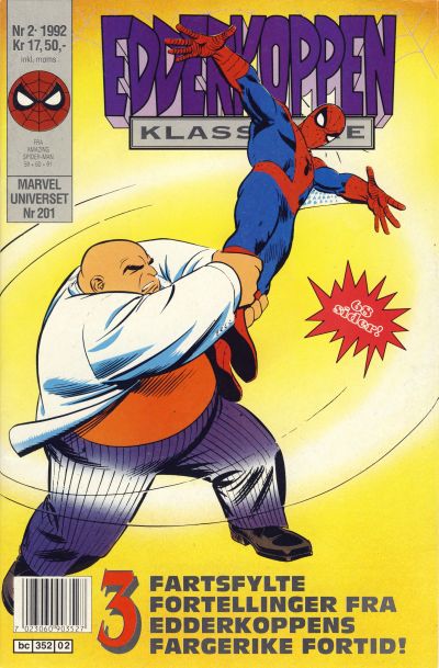 Cover for Edderkoppen klassikere (Semic, 1989 series) #2/1992