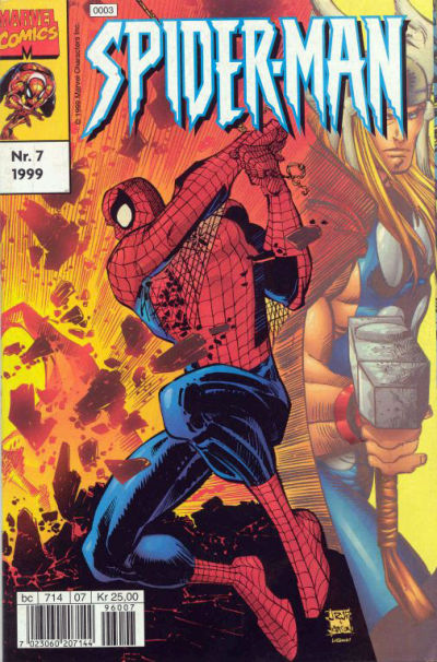 Cover for Spider-Man (Hjemmet / Egmont, 1999 series) #7/1999
