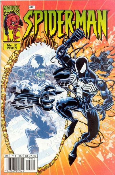 Cover for Spider-Man (Hjemmet / Egmont, 1999 series) #2/2001