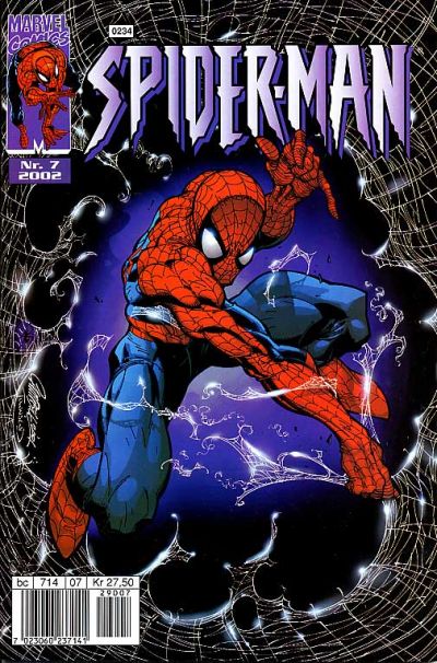 Cover for Spider-Man (Hjemmet / Egmont, 1999 series) #7/2002