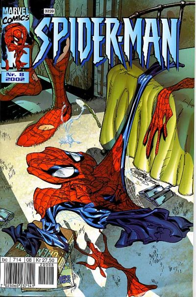 Cover for Spider-Man (Hjemmet / Egmont, 1999 series) #8/2002