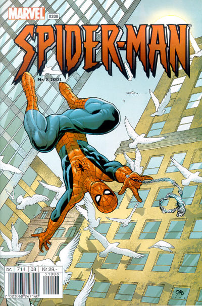 Cover for Spider-Man (Hjemmet / Egmont, 1999 series) #8/2003