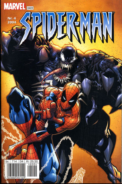 Cover for Spider-Man (Hjemmet / Egmont, 1999 series) #4/2004