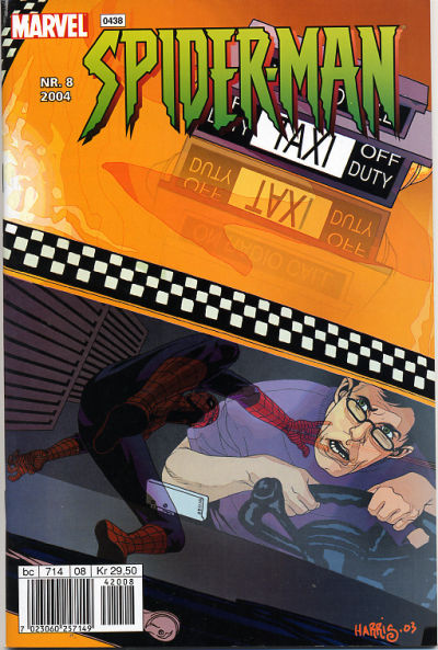 Cover for Spider-Man (Hjemmet / Egmont, 1999 series) #8/2004