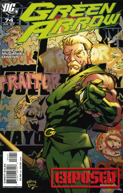 Cover for Green Arrow (DC, 2001 series) #74