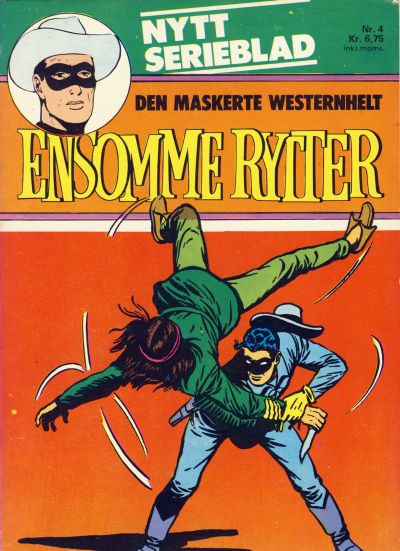 Cover for Ensomme Rytter (Hjemmet / Egmont, 1977 series) #4