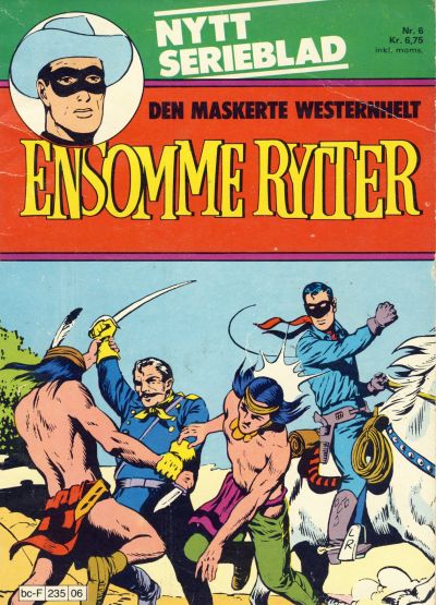 Cover for Ensomme Rytter (Hjemmet / Egmont, 1977 series) #6