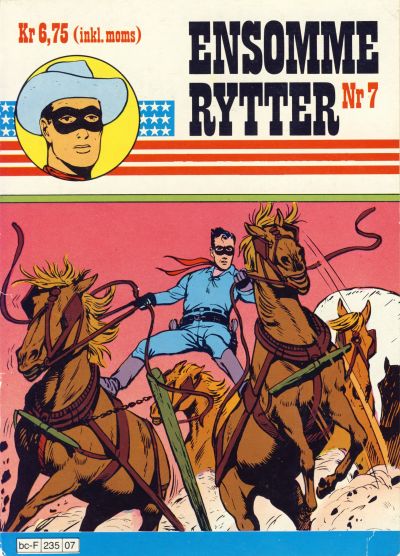 Cover for Ensomme Rytter (Hjemmet / Egmont, 1977 series) #7