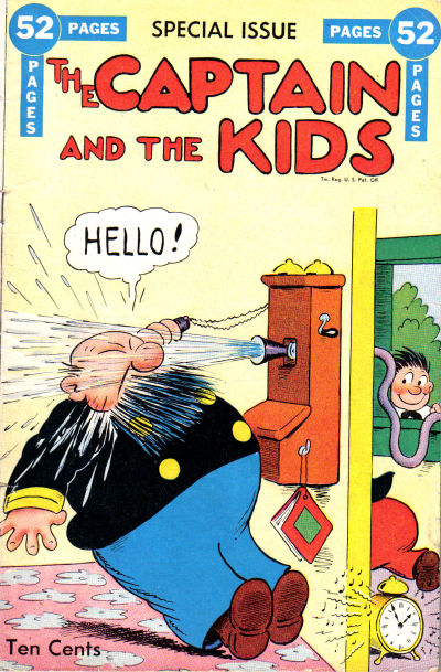 Cover for The Captain and the Kids (United Feature, 1948 series) #[Summer 1948]