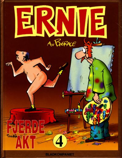 Cover for Ernie [Ernie bok] (Bladkompaniet / Schibsted, 1993 series) #4 - Fjerde akt